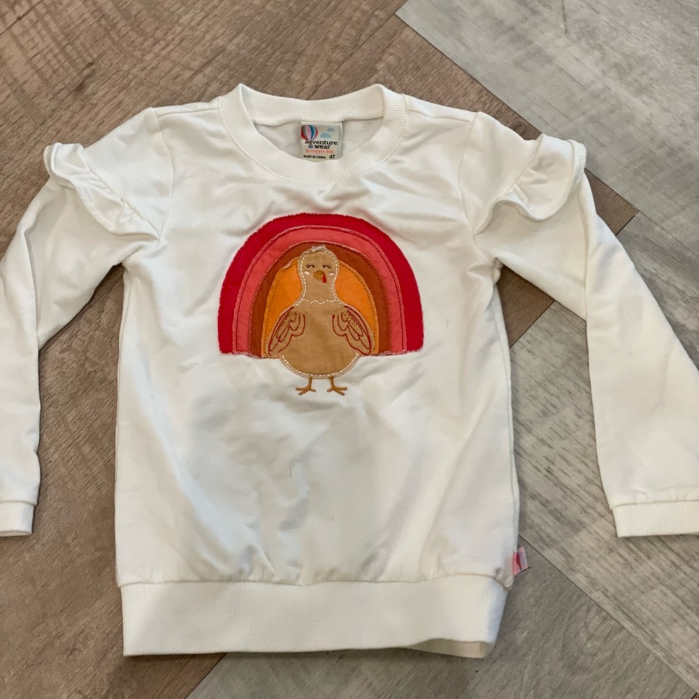 Adorable Turkey sweatshirt